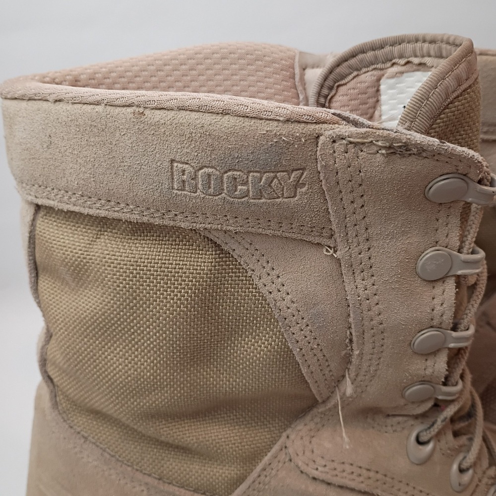 Rocky S2V Special Ops Coyote Brown Military Combat Boots Men's Size US 14 M USA - Picture 3 of 10
